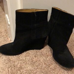 Nine West wedge boots